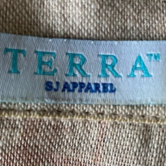 ((( Terra SJ ))) 80% linen apparel fits Sm to M‎ed blazers or top unique design - Picture 14 of 16